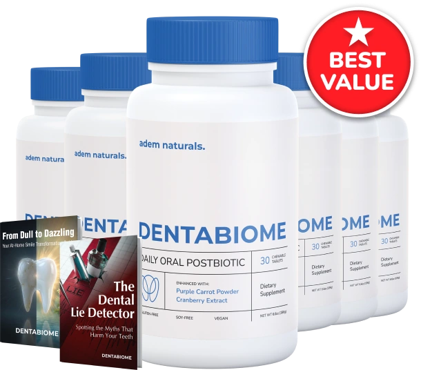 DentaBiome oral postbiotic tablets